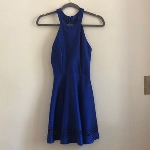 royal blue dress
